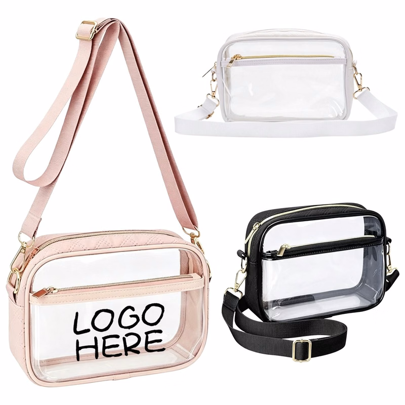 Transparent Sports Crossbody Sling Bag