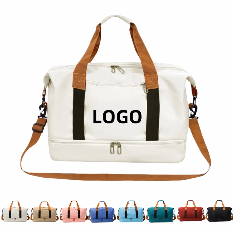 Carry-On Travel Duffle Bag Handbag With Luggage Sleeve