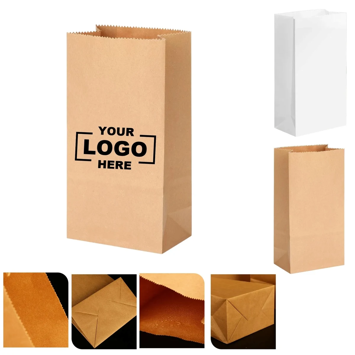 Kraft Paper Baking Food Bag 1