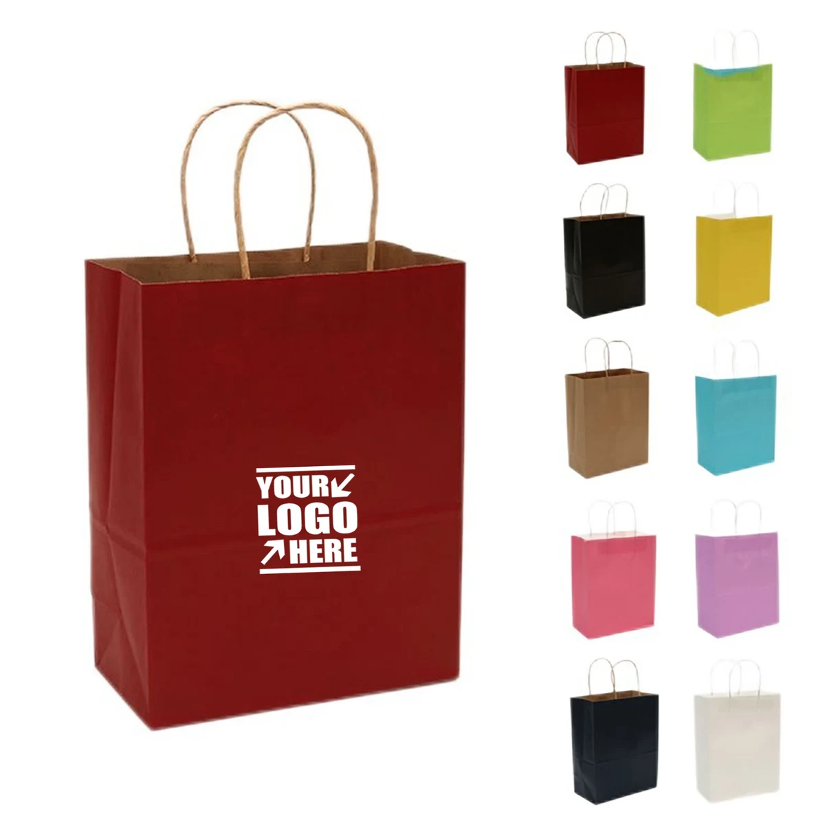 Kraft Paper Tote Shopping Bag 1