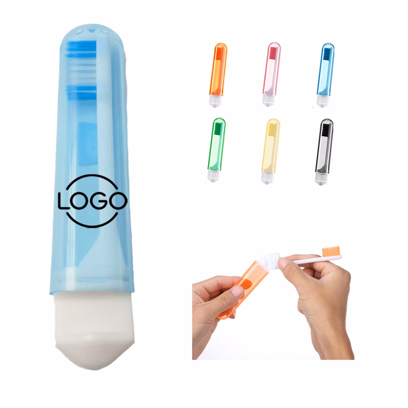 Disposable Traveling Toothbrush Mixed Color Assortment