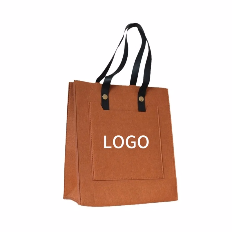 12.6-inch vertical felt cloth information bag