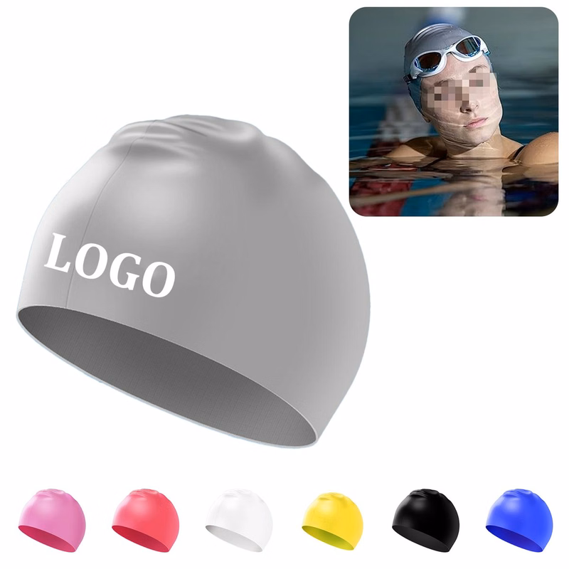 Classic Unisex Soft Silicone Swim Cap