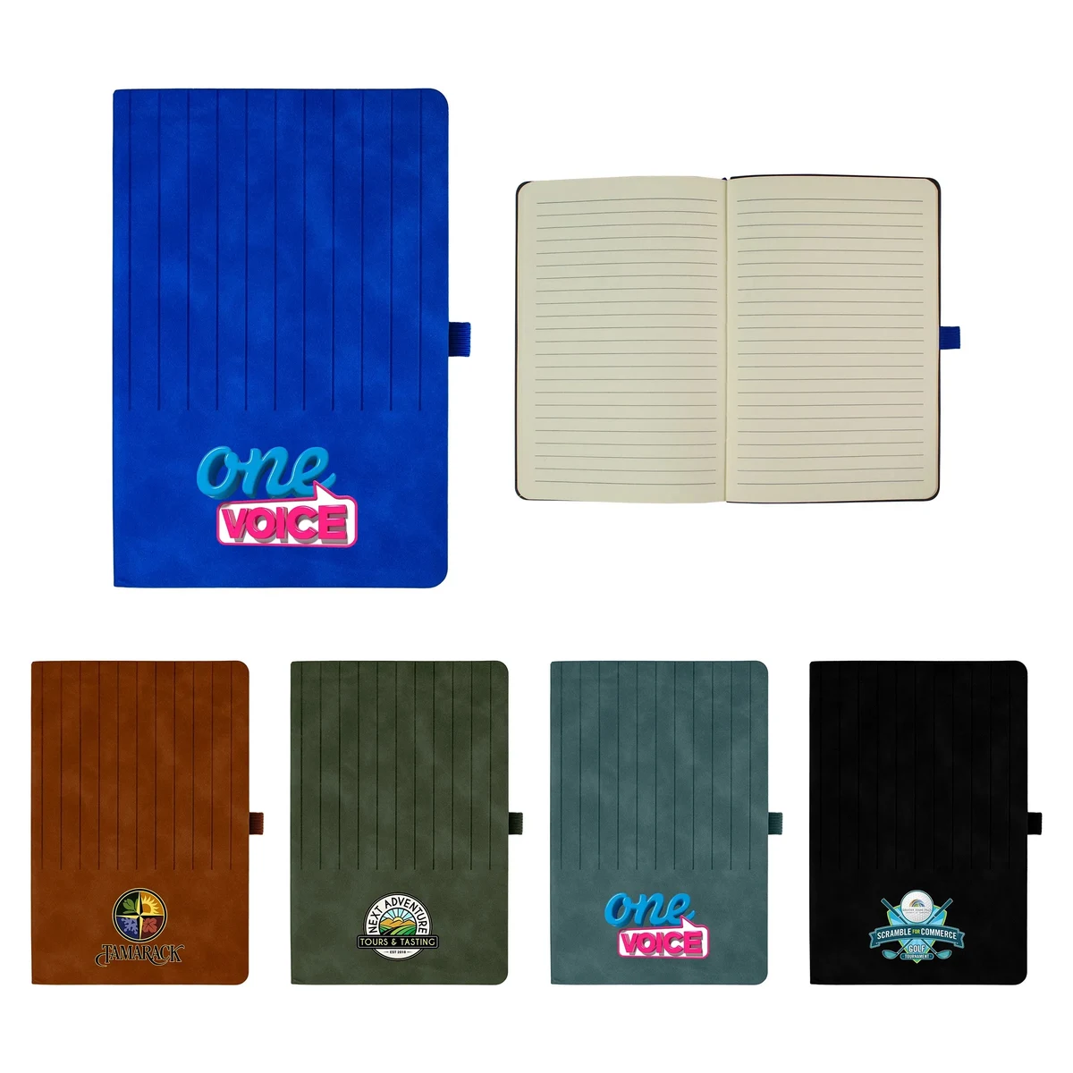 Striped Watermark Notebook 1
