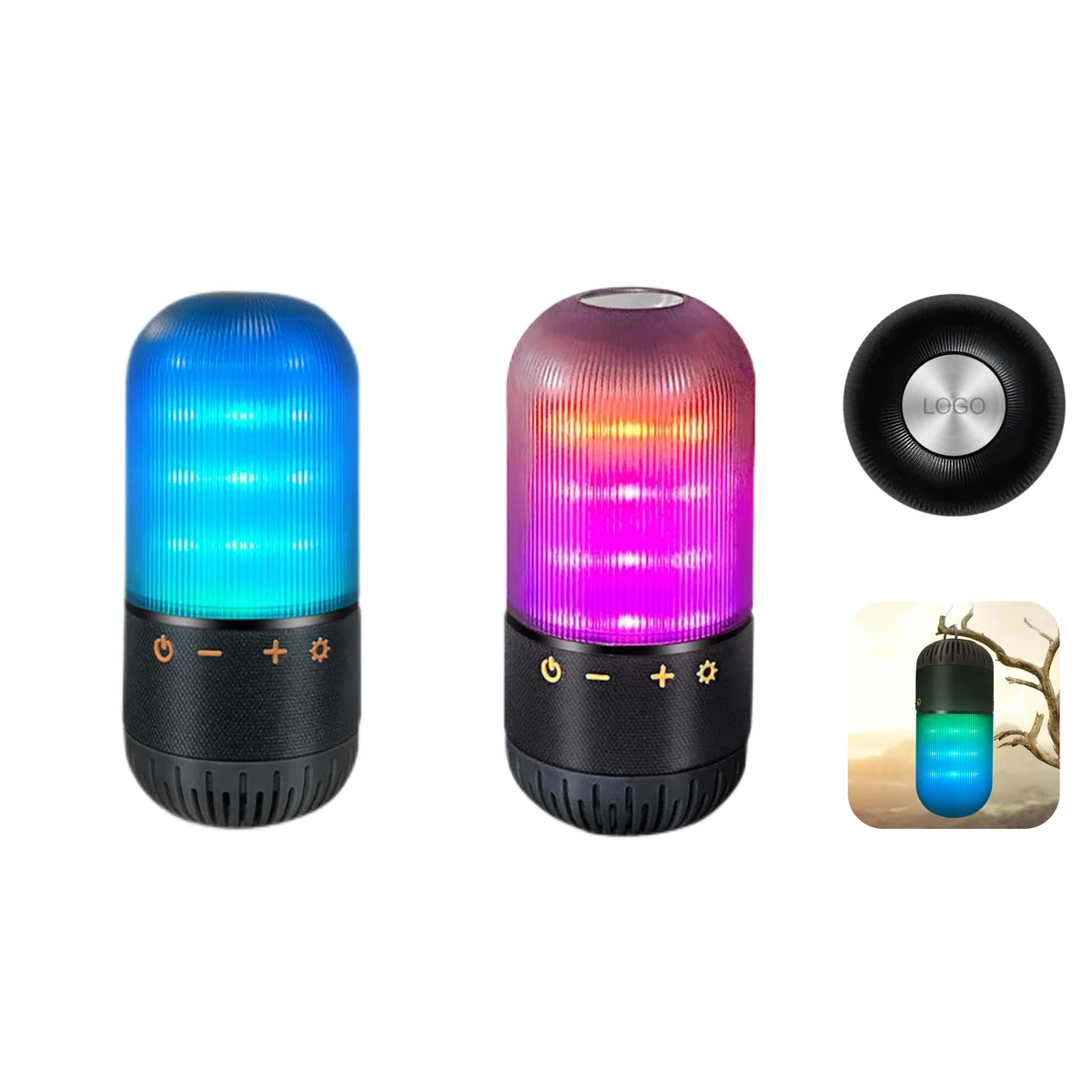 Wireless Speaker with Light (direct import) 1