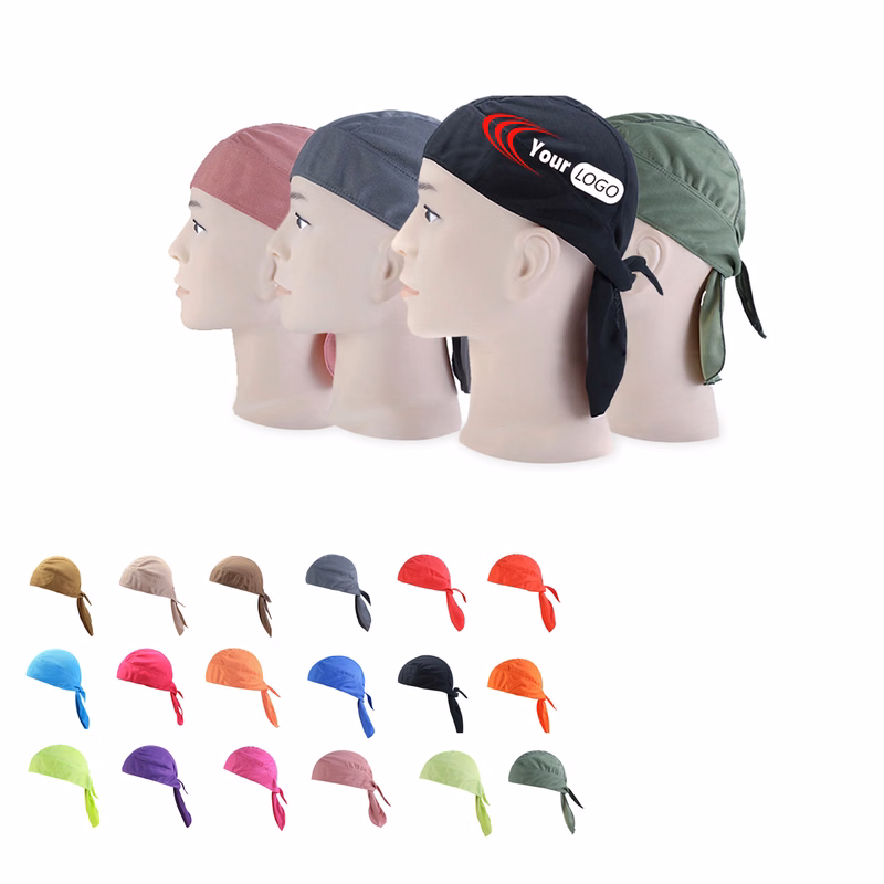 MOQ50 Waves Headwraps Pirate Cap