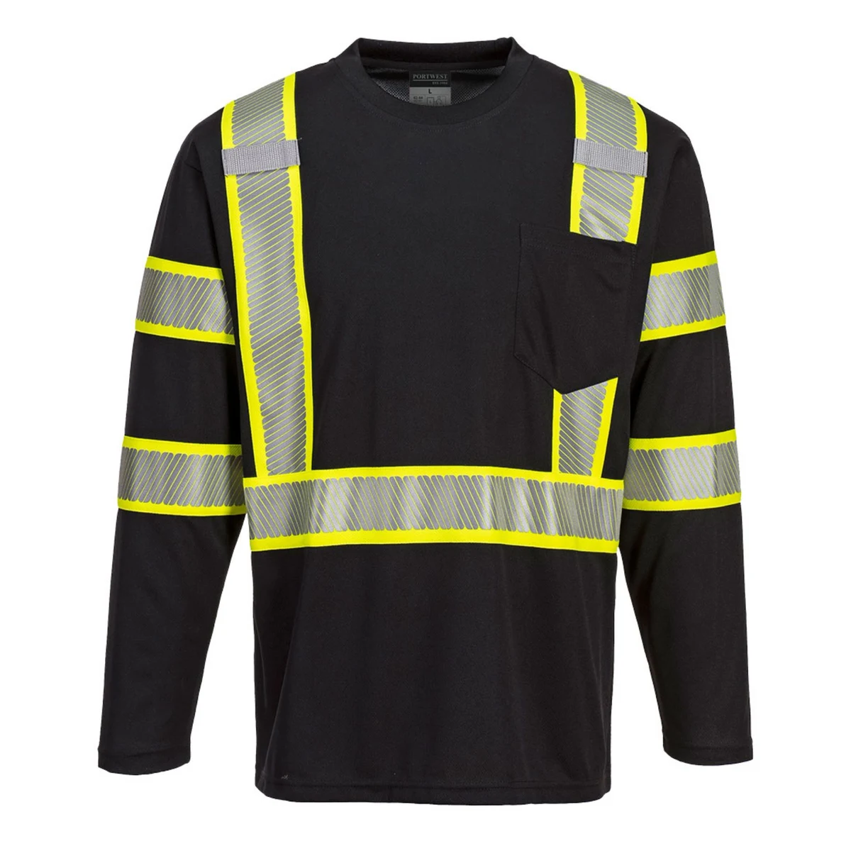 Portwest Iona Plus Long Sleeve T-Shirt 1
