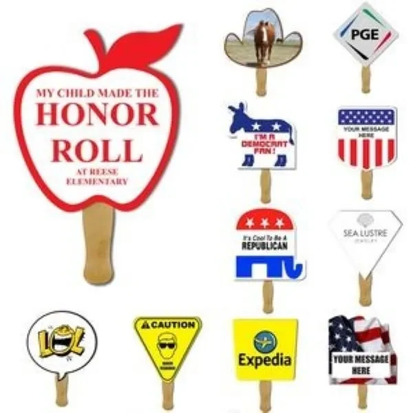 Custom Paper Hand Fan 1