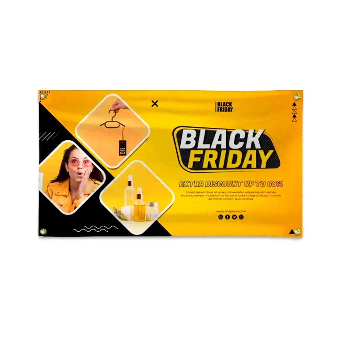 Digital Printed 10 oz Vinyl Banner 10-15 sq/ft 1