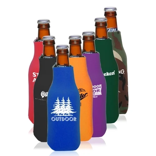 Bottle Buddy, custom koozie with logo imprint 1