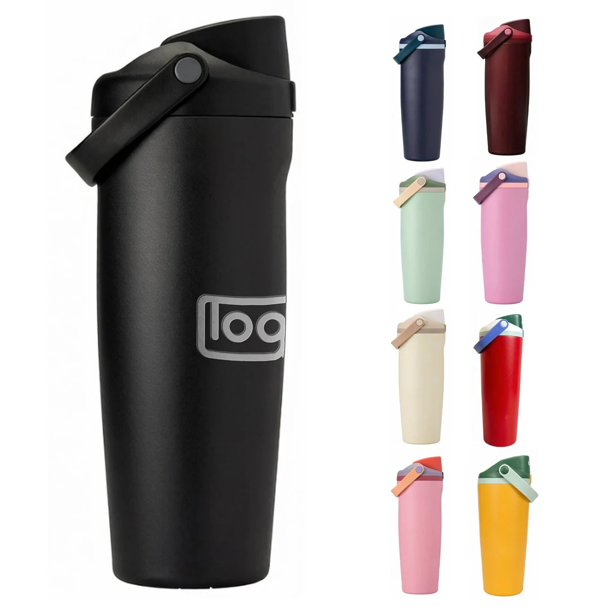 30 oz Insulated Dual-Use Travel Tumbler 1