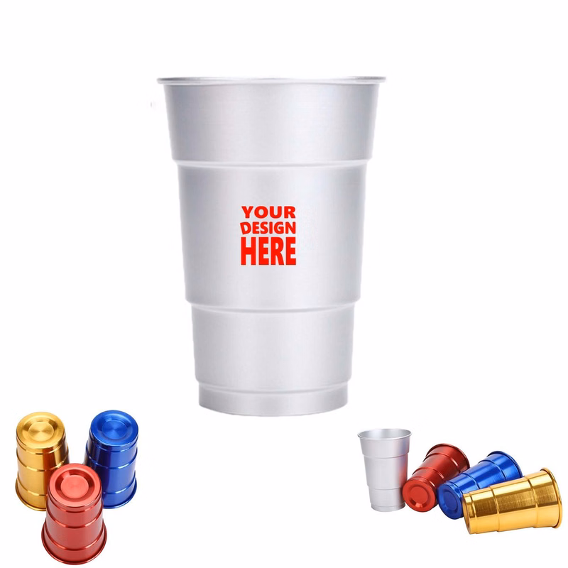16OZ Reusable Metal Aluminum Cup