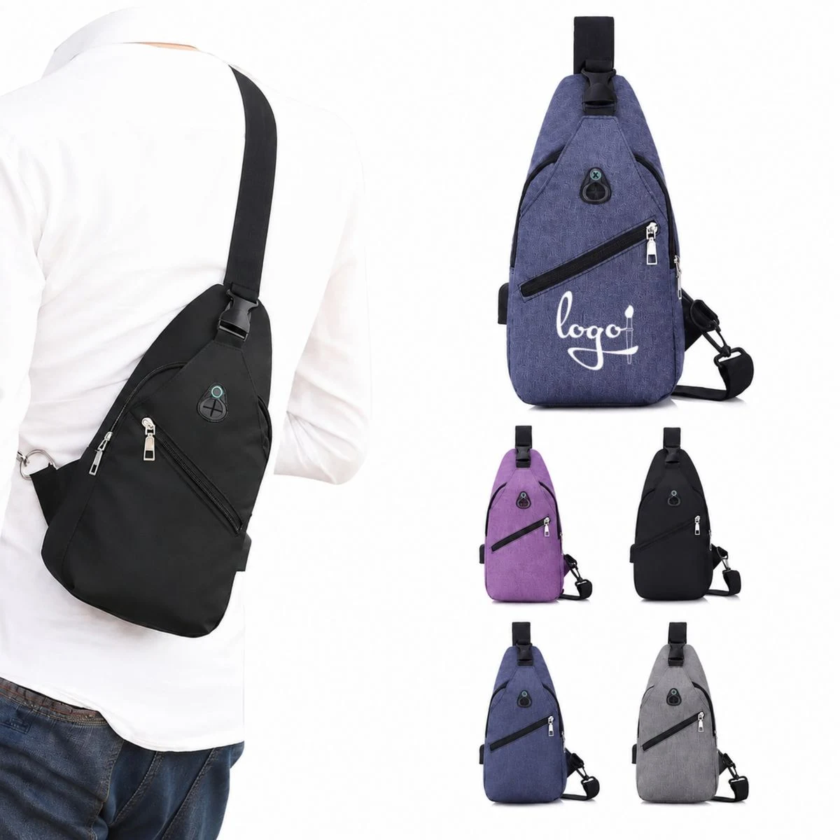 Casual Crossbody Chest Pack 1