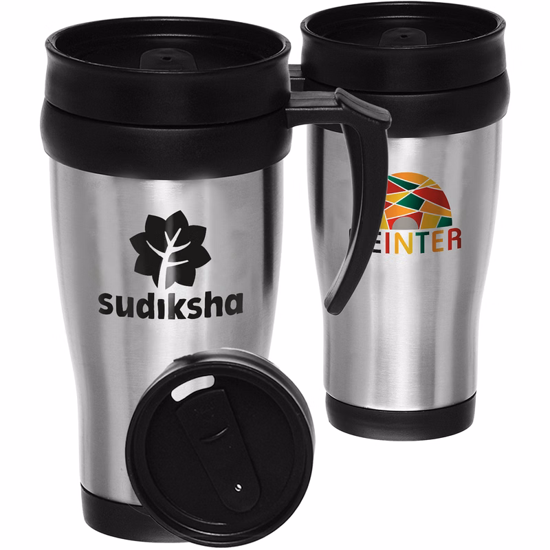 14 oz. Stainless Steel Insulated Travel Mugs