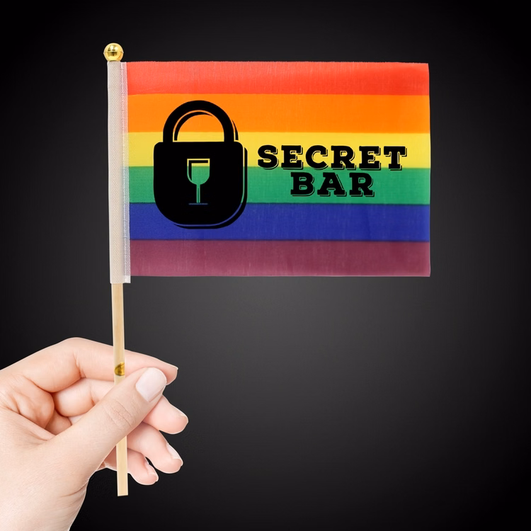 Rainbow Cloth Flags