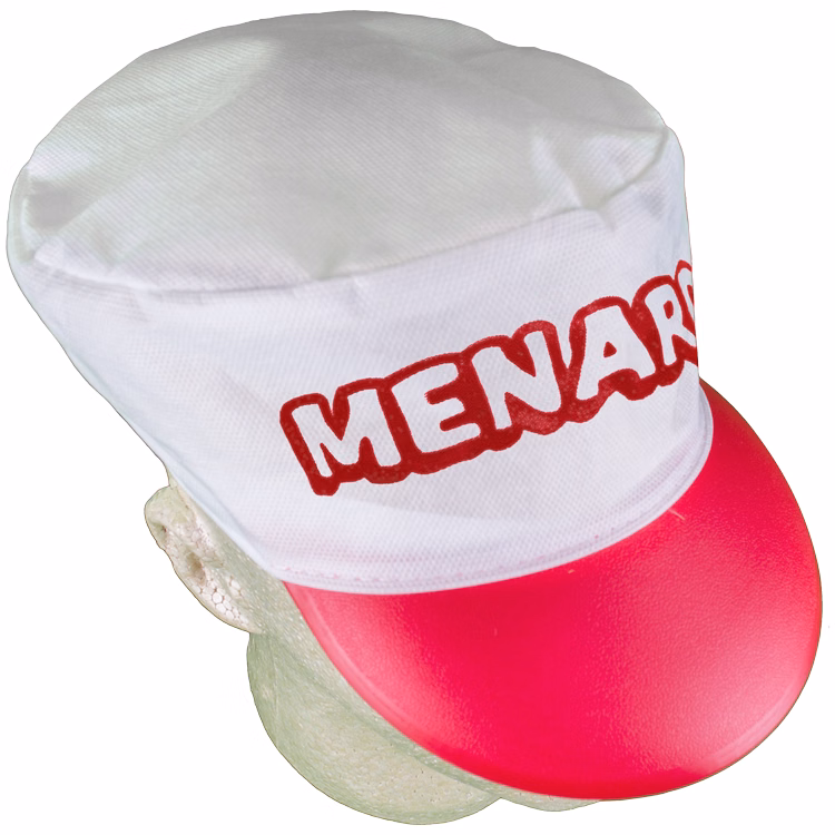 White Polypro Felt Painter Cap