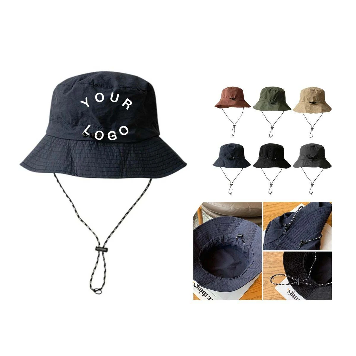Nylon Hiking Hat Waterproof and Lightweight 1