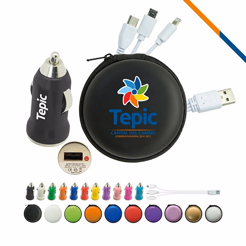 Portable 3-in-1 Charging Kit