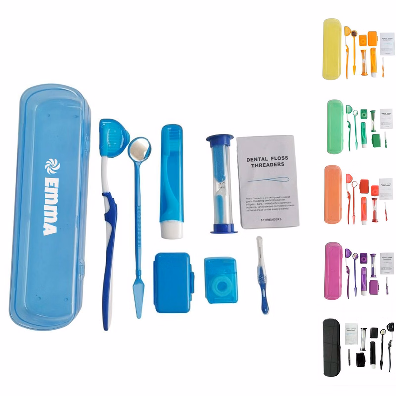 8-in-1 Portable Dental Care Kit for Braces