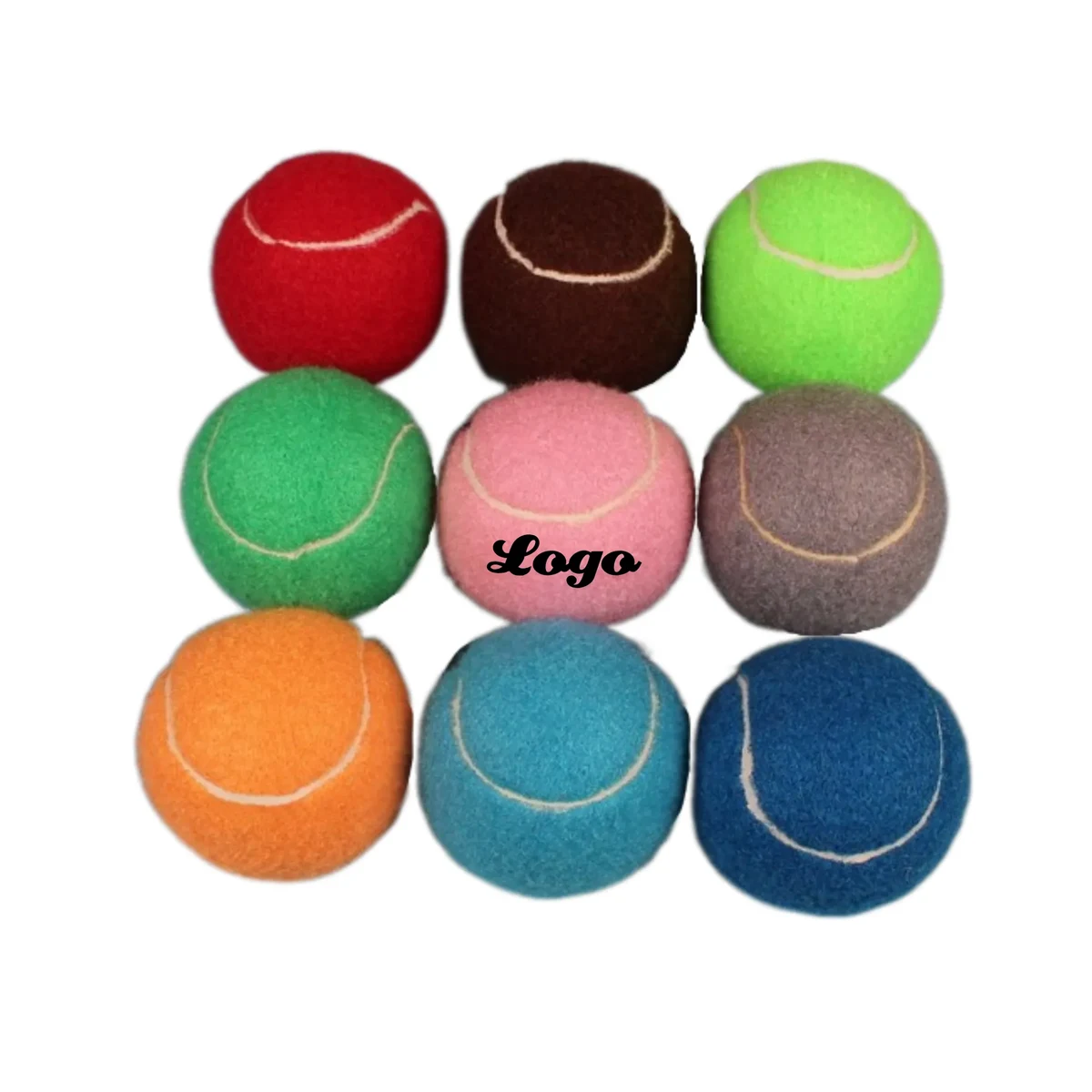 Colorful Customizable Standard Tennis Ball 1