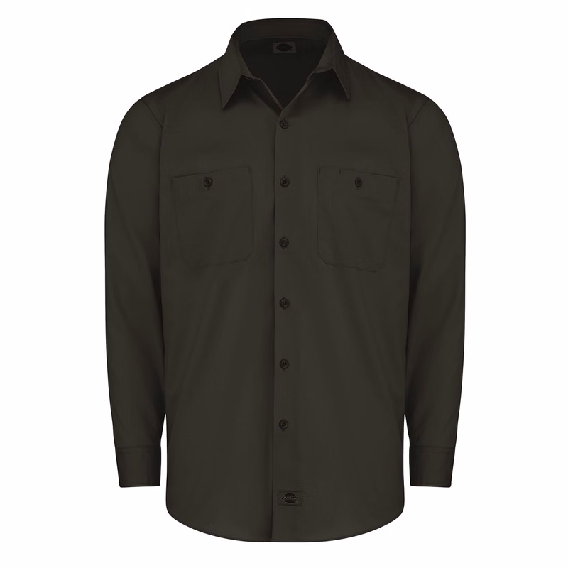 Men's Industrial Worktech Ventilated Long Sleeve Work Shirt - LL51