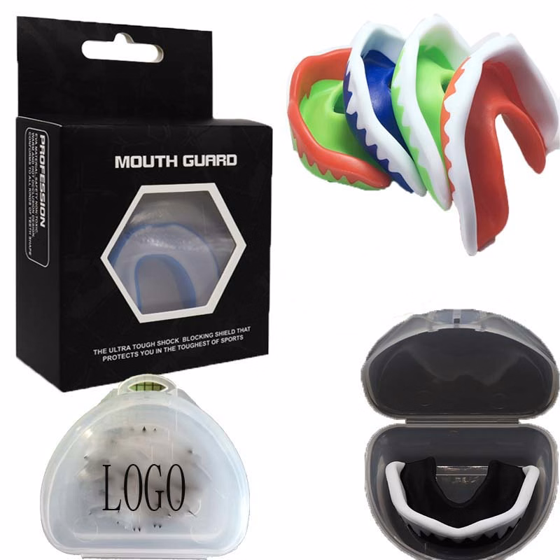 EVA Mouth Guard/Teeth Protective Braces Double Colored for Boxing/Rugby/Kickboxing/Softball