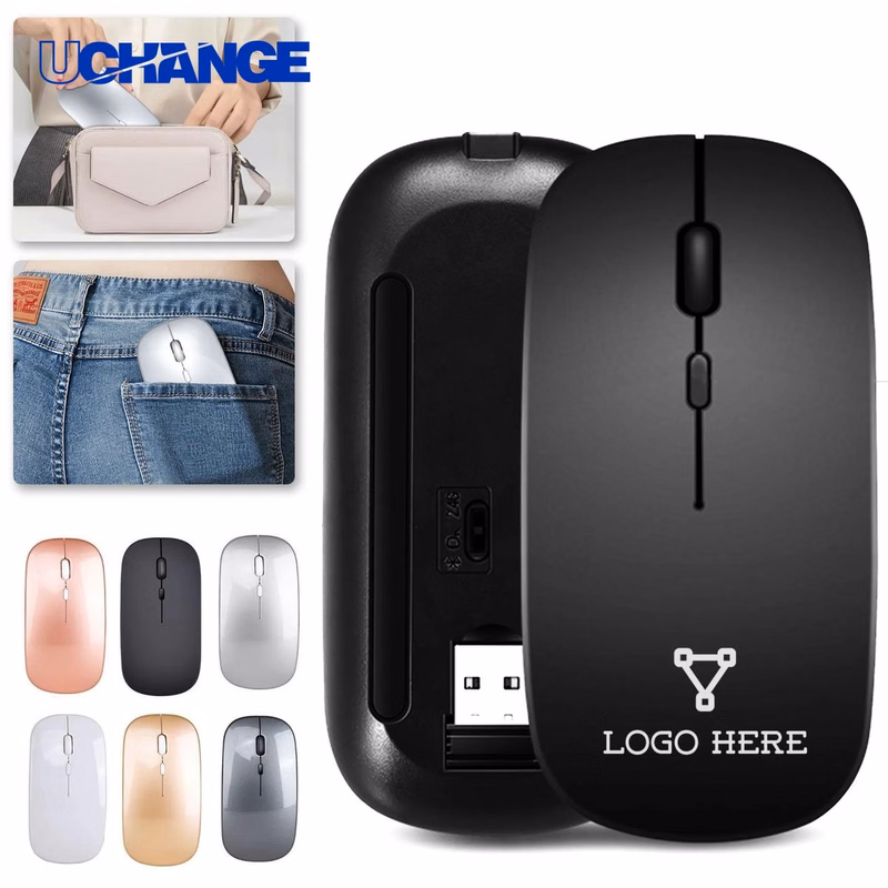 LED Wireless Silent Mouse Device for Office