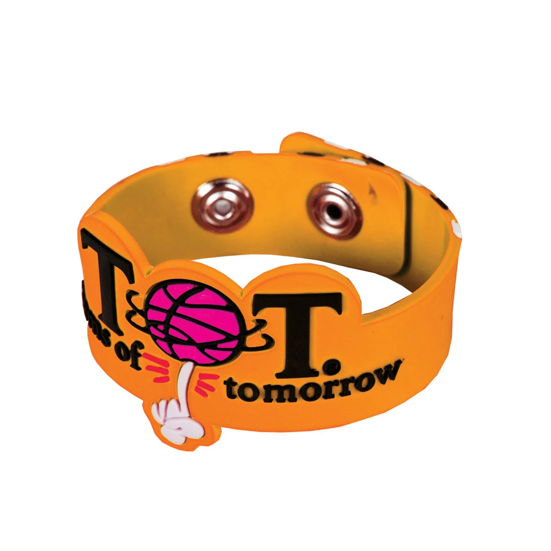 Soft PVC Clip Bracelet 3D (Youth/Small) 1