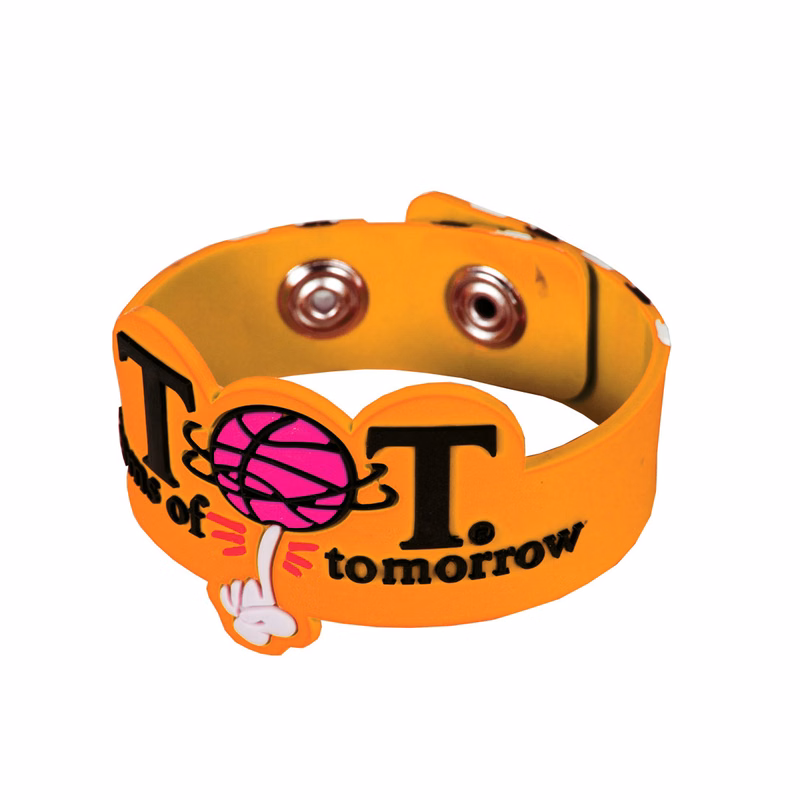 Soft PVC Clip Bracelet 3D (Youth/Small)