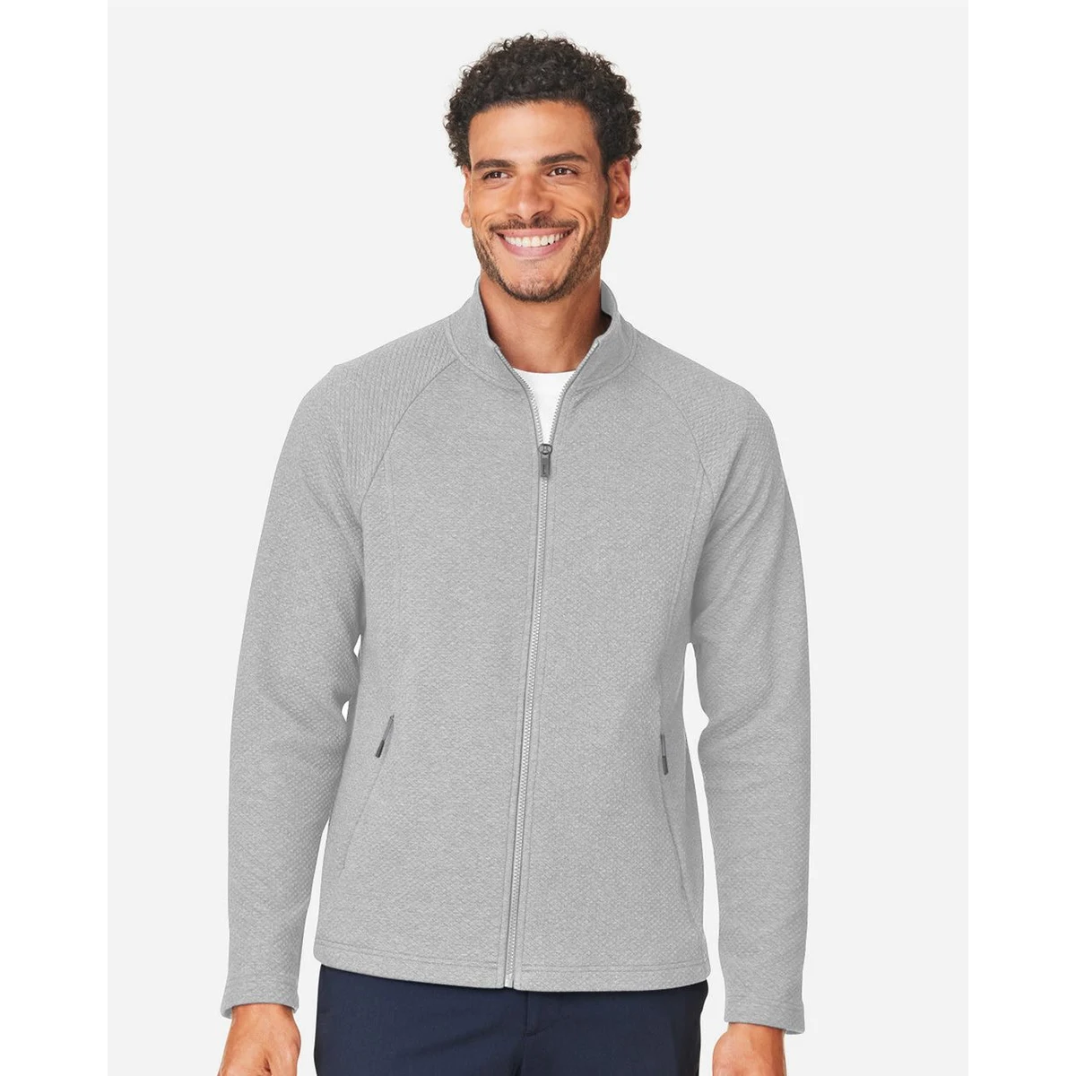 Men's Spirit Textured Full-Zip - NE727 1