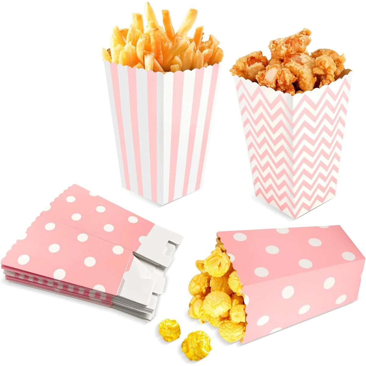 Square Popcorn Paper Box 1