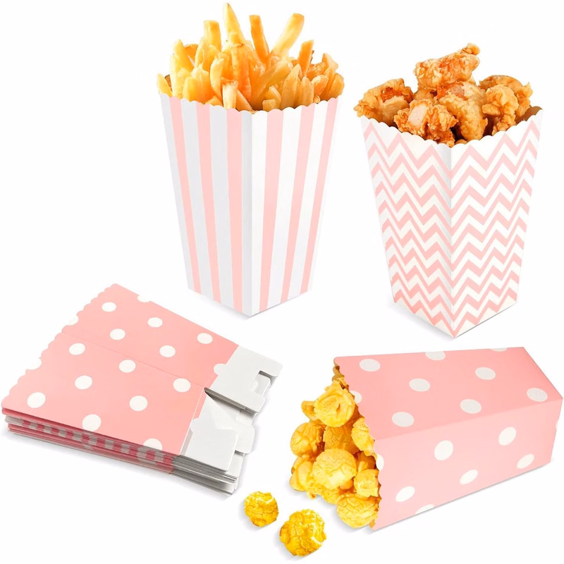 Square Popcorn Paper Box