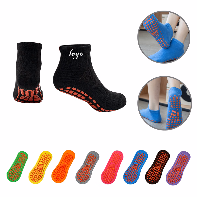 MOQ50 Anti-Slip Yoga Trampoline Socks