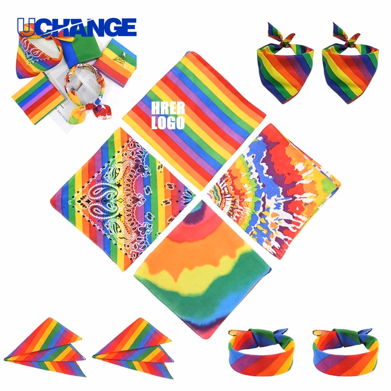 Rainbow Bandana Headwear