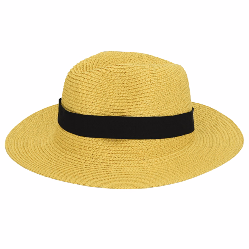 MOQ 10 PCS Straw - made Sun - sheltering Hat
