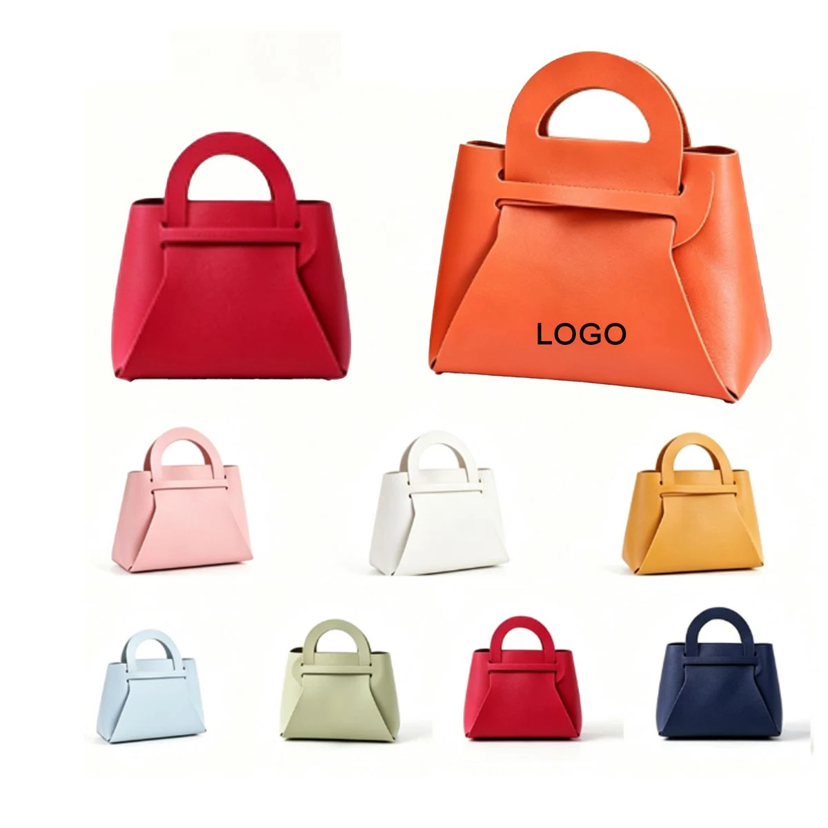 Refined Minimal PU Hand Tote 1
