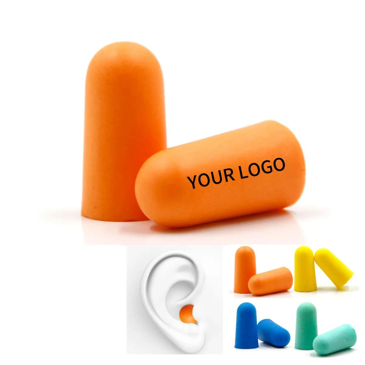 Comfortable Foam Earplugs with Portable Case 1