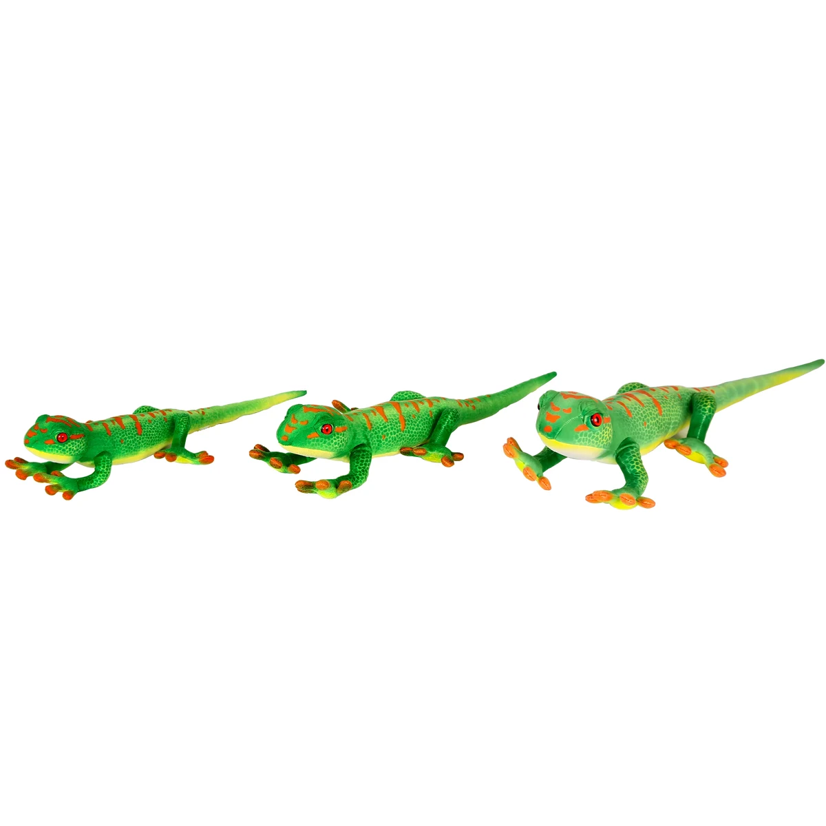 Green Gecko Three Sizes 1