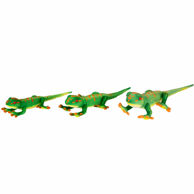 Green Gecko Three Sizes