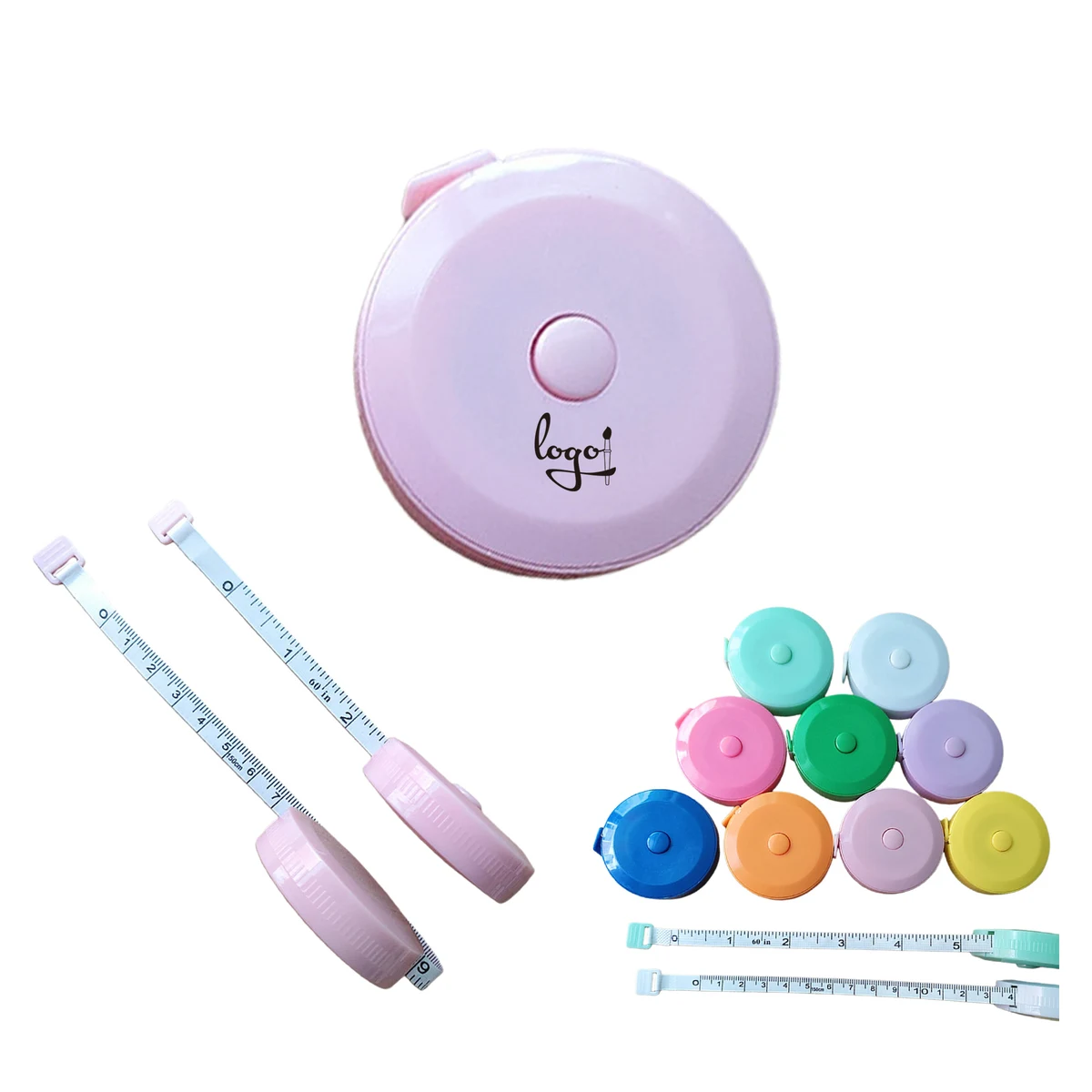 Custom Logo Retractable Measuring Tape 1