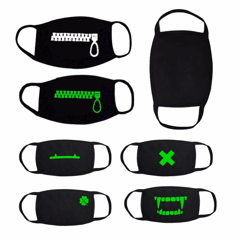 Glow In The Dark Face Mask
