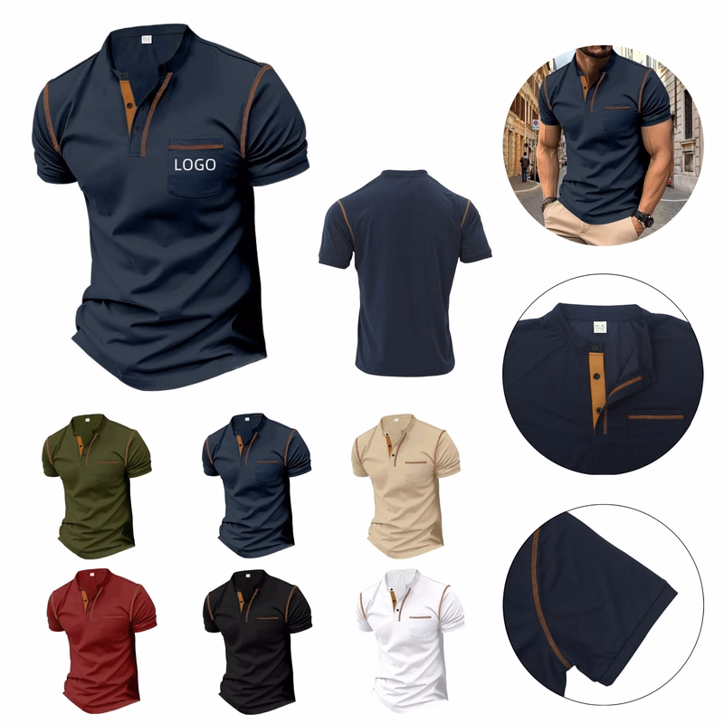Henley Short Sleeve Shirts