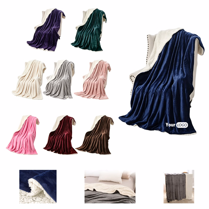 59 x 79 Inch Sherpa Fleece Blanket