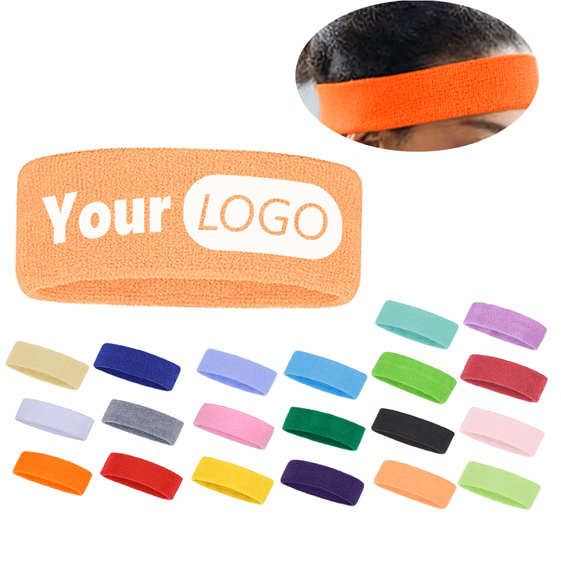 Workout Sports Headband with Secure Non-Slip Hold