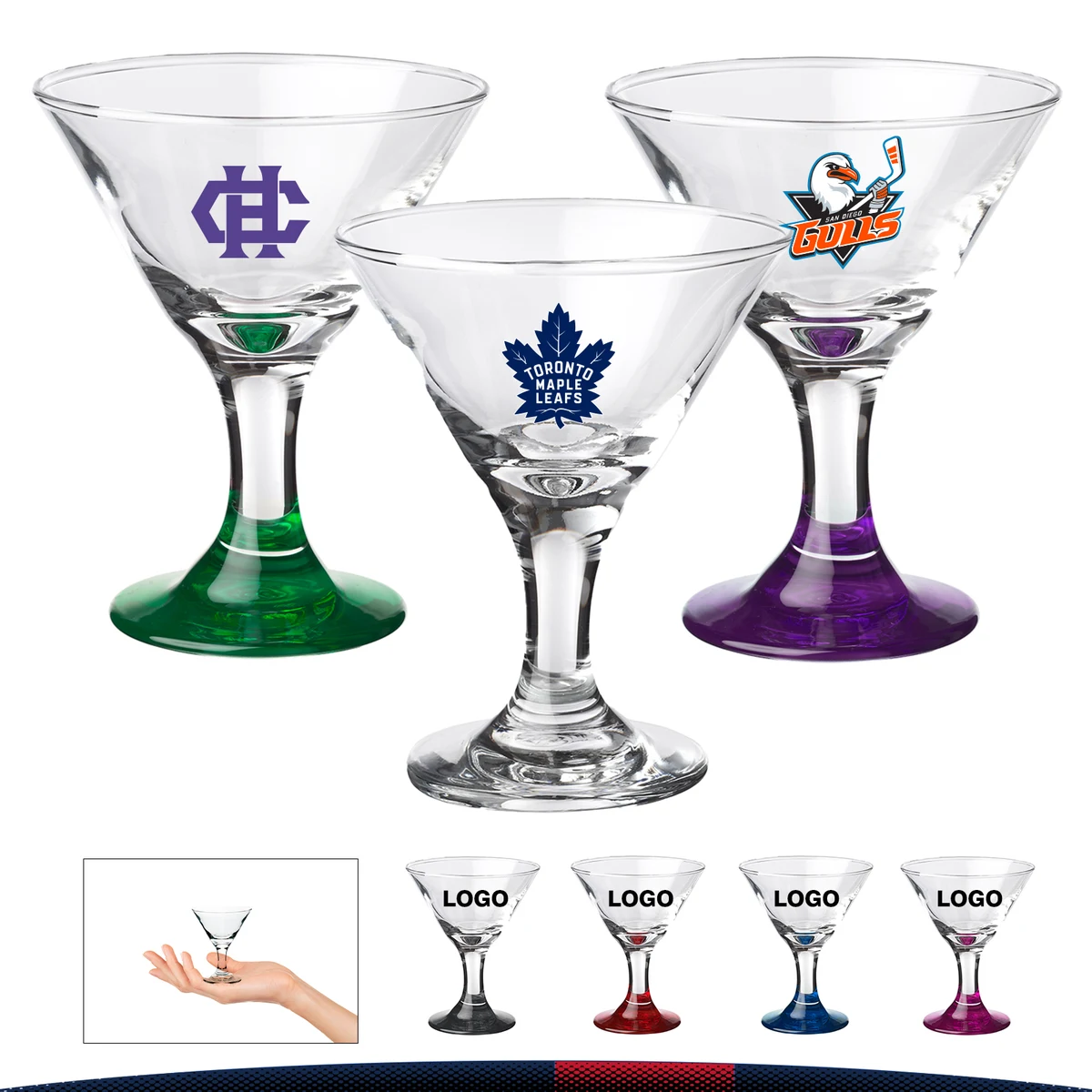 3 oz. Libbey Mini Wine Glasses 1