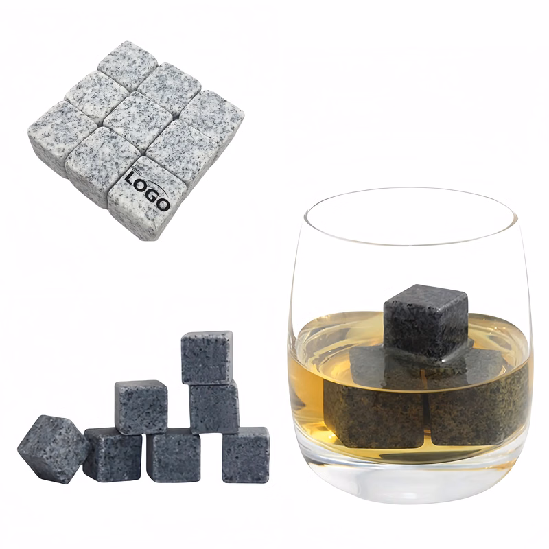Premium Natural Granite Wine Stones Fast Chilling