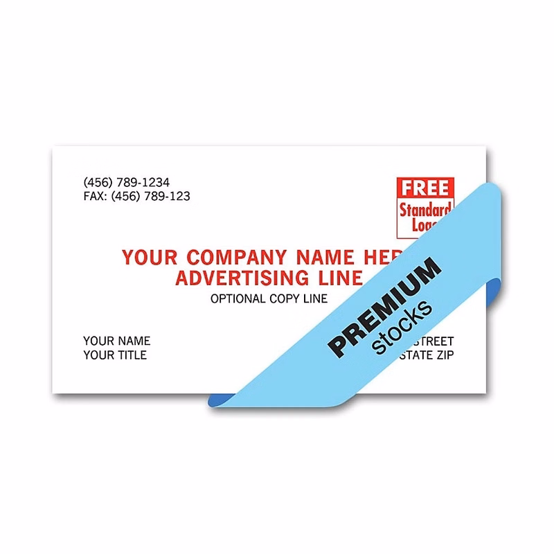 Business cards, Premium