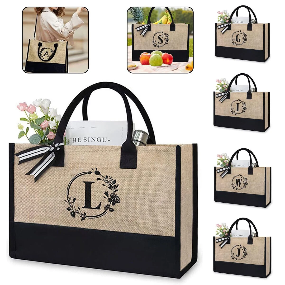 Travel Tote Bag, custom tote bag with logo imprint 1