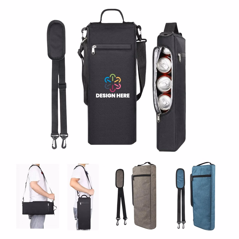 Full Color Oxford Golf Cooler Bag Wine Beer Cans