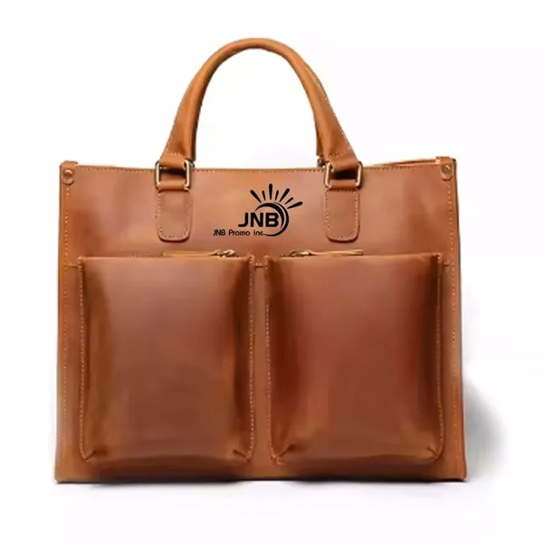 Crazy Horse Leather Briefcase